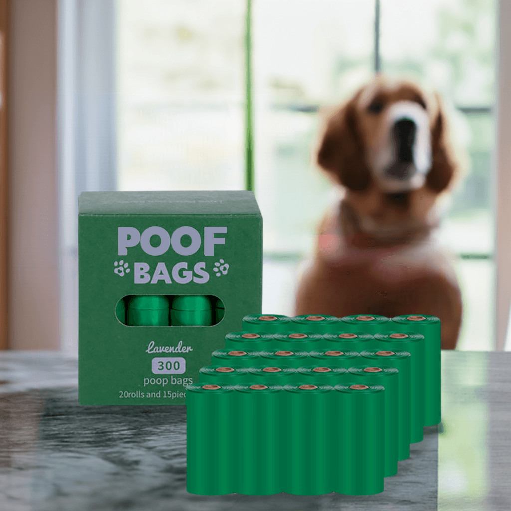 Green-PooF-Dog-Poop-Bags-Eco-Friendly-Lavender-Leak-Proof-Tear-Proof